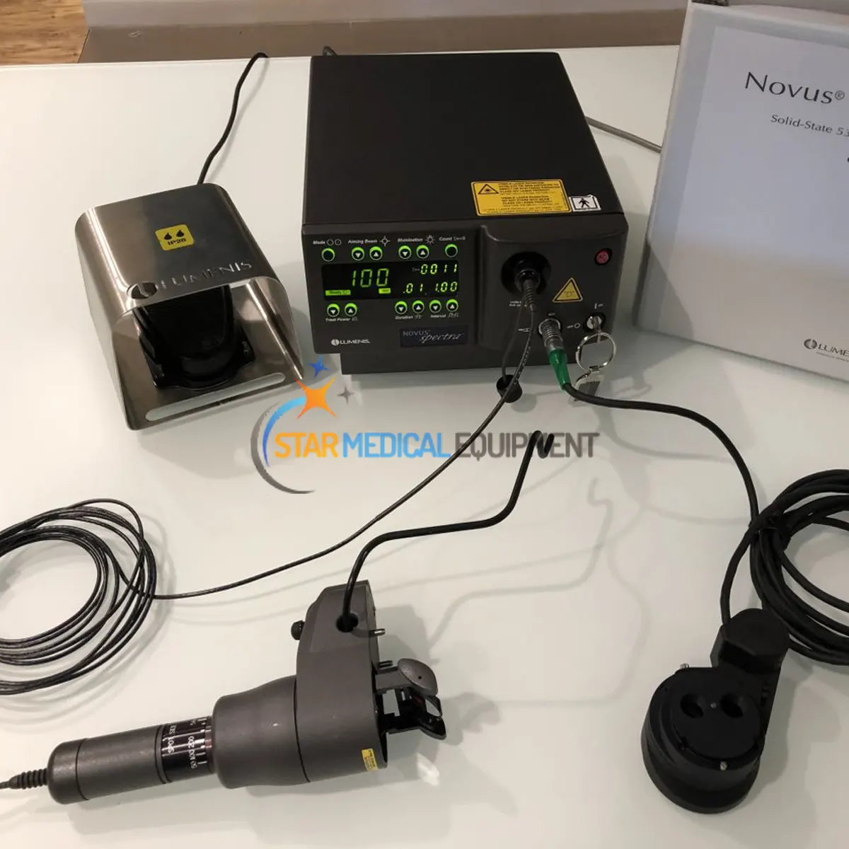 Refurbished-LUMENIS-Novus-Spectra-532-Argon-Green-Ophthalmic-Laser