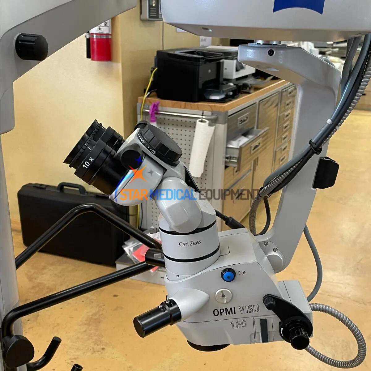 Used-Carl-Zeiss-OPMI-VISU-160-S7-Surgical-Microscope