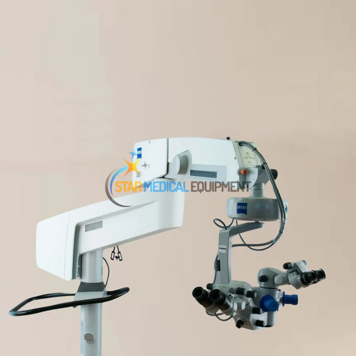 Used-Carl-Zeiss-Visu-210-surgical-microscope-S88-stand-for-sale