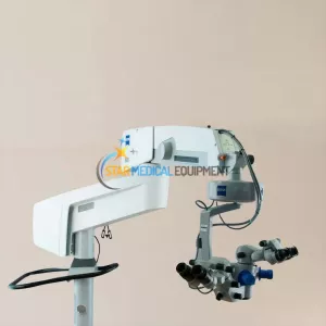 Used-Carl-Zeiss-Visu-210-surgical-microscope-S88-stand-for-sale